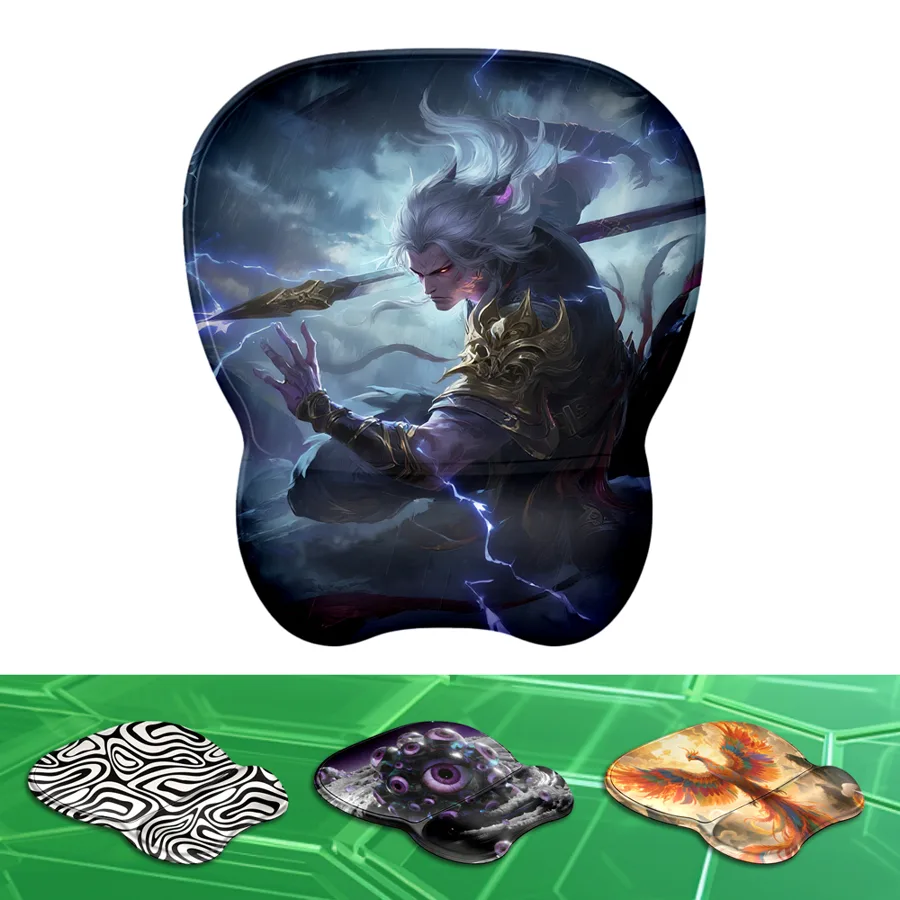Ergonomic Memory Foam Mouse Pad with Wrist Support