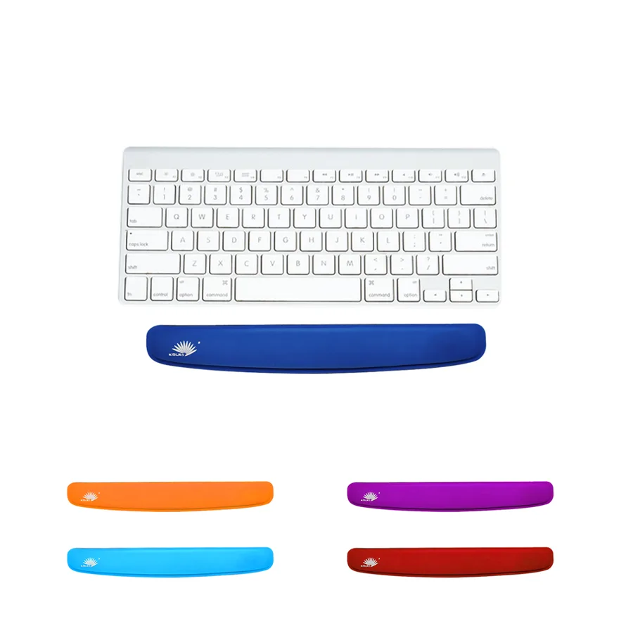 KLJ-5023F Memory Foam Keyboard Wrist Rest with Lycra Cloth Surface *455x70x22mm | Responsive Support for All-Day Typing