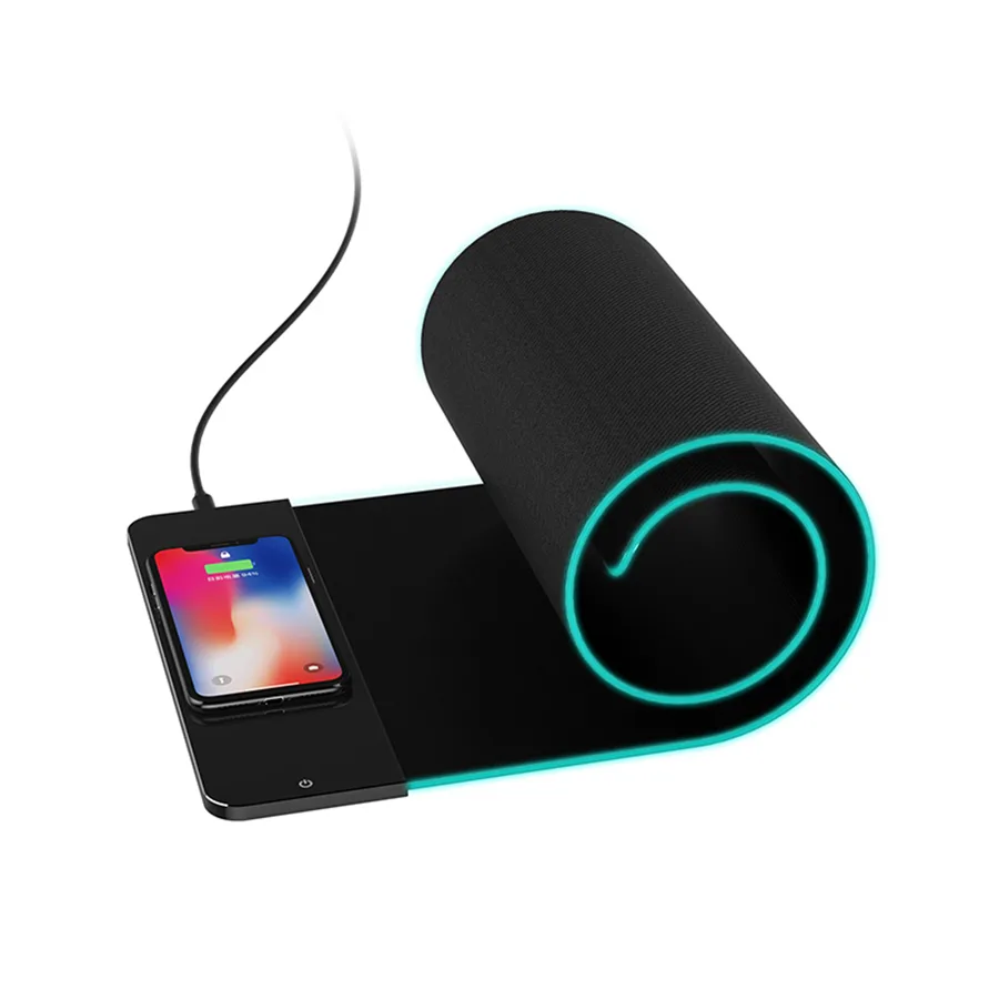 RGB Wireless Charging Gaming Mouse Pad