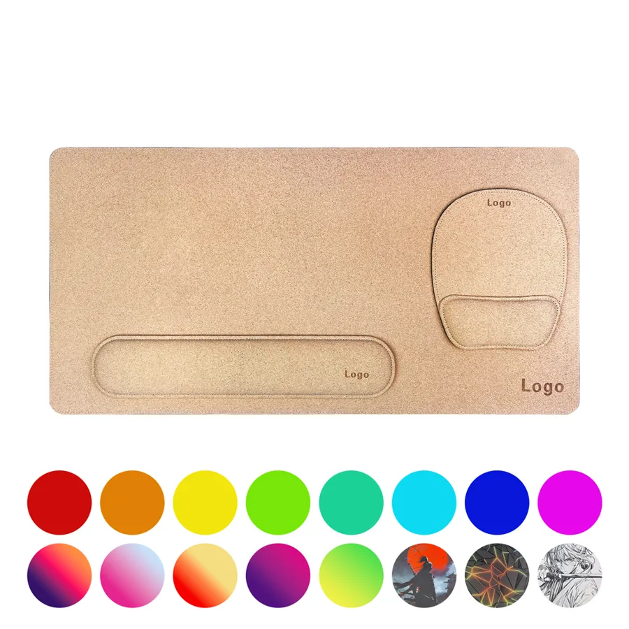 3-in-1 Cork Desk Pad Set